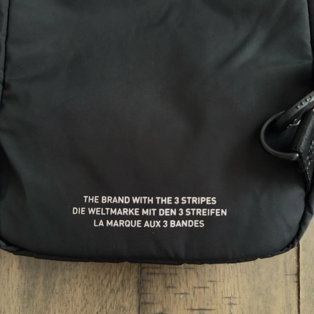 Adidas Micro backpack Black 2 way 2 wear NWOT